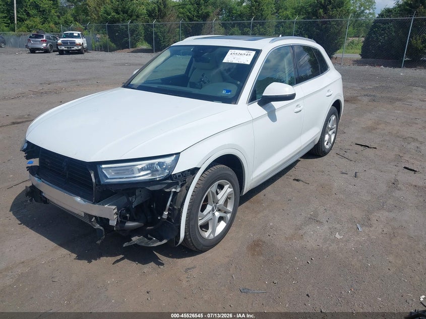2019 Audi Q5 VIN WA1ANAFYXK2139174 IAAI salvage auction — FRONT END, Salvage Title, sold $7,200 on 2026-07-28 (photo 2)