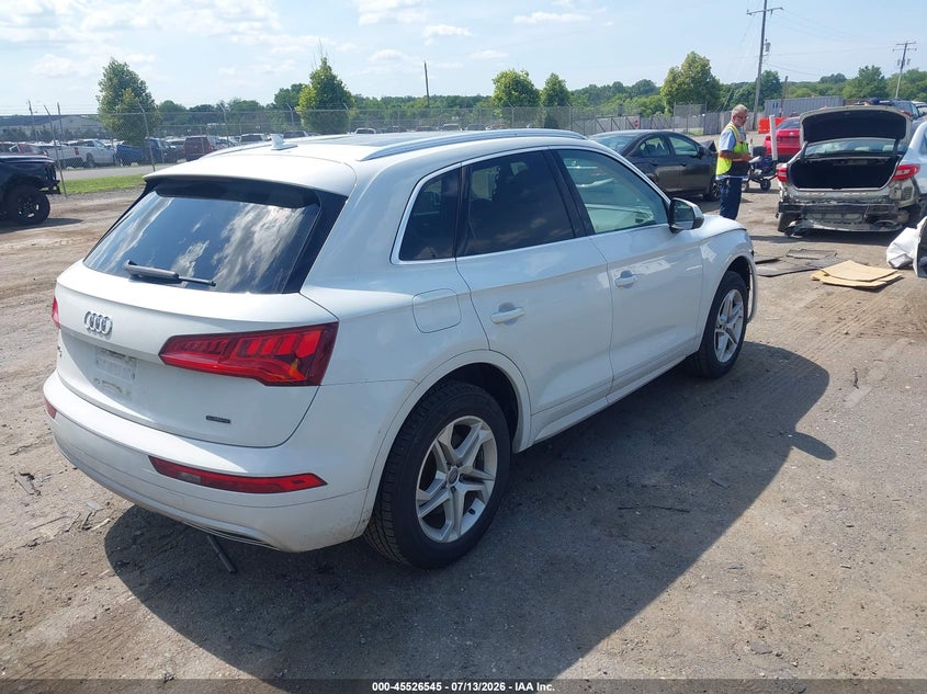2019 Audi Q5 VIN WA1ANAFYXK2139174 IAAI salvage auction — FRONT END, Salvage Title, sold $7,200 on 2026-07-28 (photo 4)