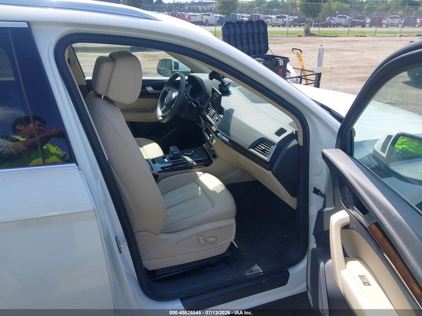 2019 Audi Q5 VIN WA1ANAFYXK2139174 IAAI salvage auction — FRONT END, Salvage Title, sold $7,200 on 2026-07-28 (photo 5)