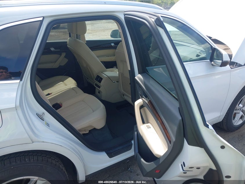 2019 Audi Q5 VIN WA1ANAFYXK2139174 IAAI salvage auction — FRONT END, Salvage Title, sold $7,200 on 2026-07-28 (photo 8)