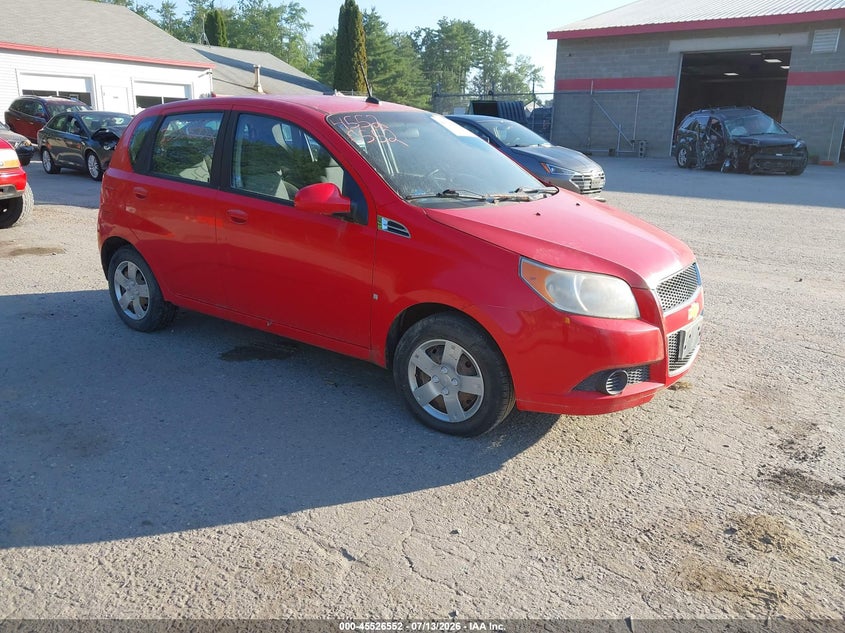 2009 Chevrolet Aveo VIN KL1TD66E79B622384 IAAI salvage auction — NORMAL WEAR, Original (Maine), sold $200 on 2026-07-20 (photo 1)