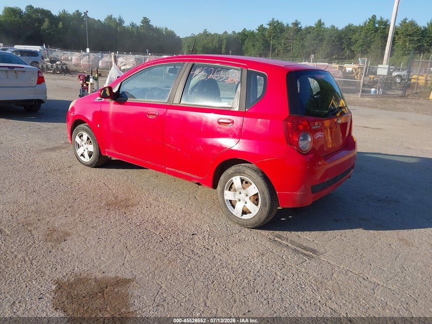 2009 Chevrolet Aveo VIN KL1TD66E79B622384 IAAI salvage auction — NORMAL WEAR, Original (Maine), sold $200 on 2026-07-20 (photo 3)