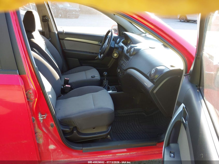 2009 Chevrolet Aveo VIN KL1TD66E79B622384 IAAI salvage auction — NORMAL WEAR, Original (Maine), sold $200 on 2026-07-20 (photo 5)