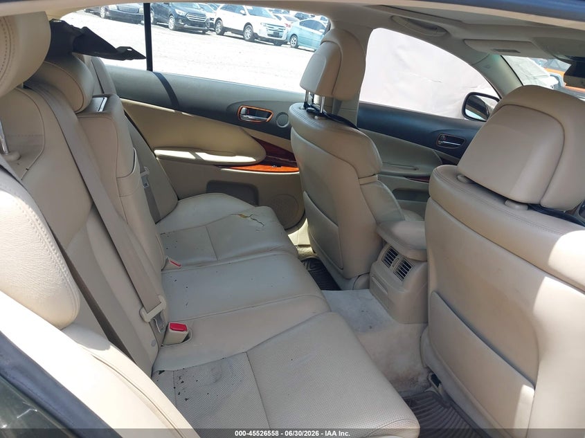 2006 Lexus Gs 300 VIN JTHCH96S360019457 IAAI salvage auction — NORMAL WEAR, Clear (Pennsylvania), sold $475 on 2026-07-31 (photo 8)
