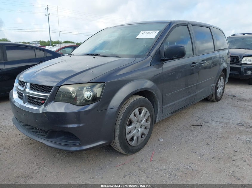 2017 Dodge Grand caravan VIN 2C4RDGBG7HR641159 IAAI salvage auction — NORMAL WEAR, Original (Texas), sold $1,750 on 2026-08-03 (photo 2)