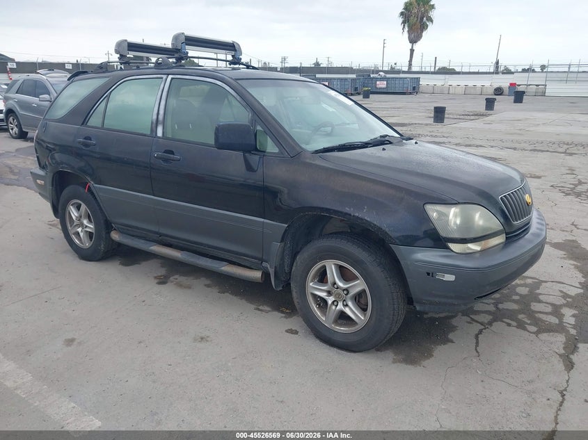 1999 Lexus Rx 300 VIN JT6GF10U7X0023301 IAAI salvage auction — LEFT & RIGHT, Clear - Dealer Only (California), sold $700 on 2026-07-22 (photo 1)