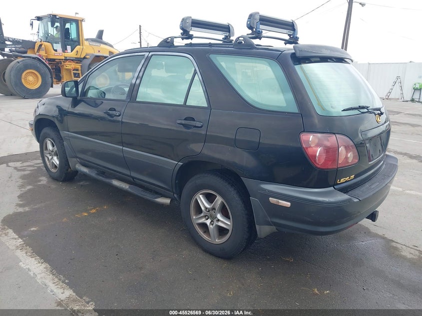 1999 Lexus Rx 300 VIN JT6GF10U7X0023301 IAAI salvage auction — LEFT & RIGHT, Clear - Dealer Only (California), sold $700 on 2026-07-22 (photo 3)