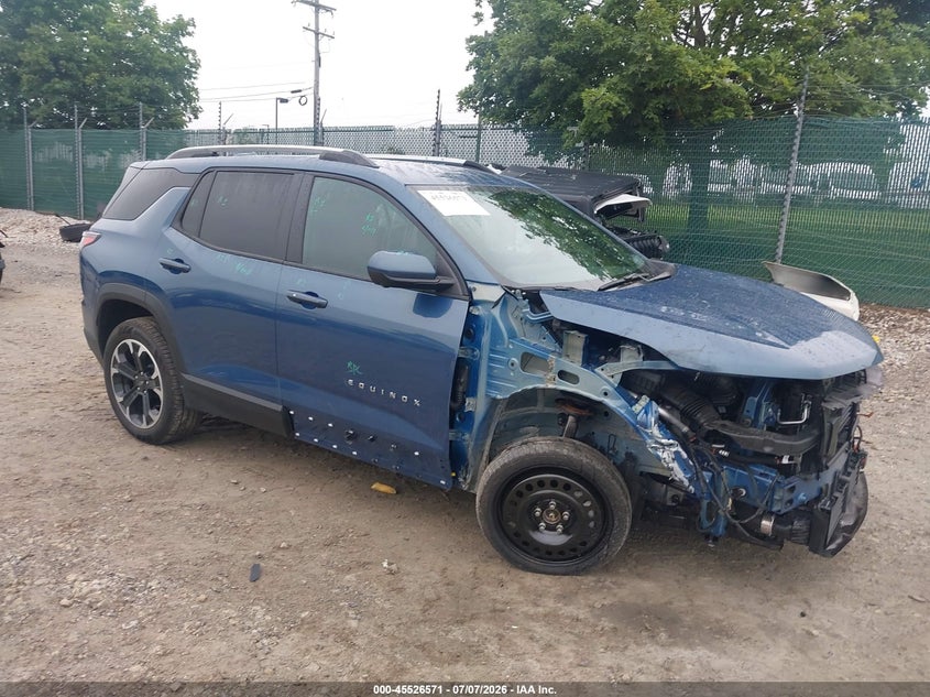2025 Chevrolet Equinox VIN 3GNAXPEG0SL150122 — IAAI salvage auction photo