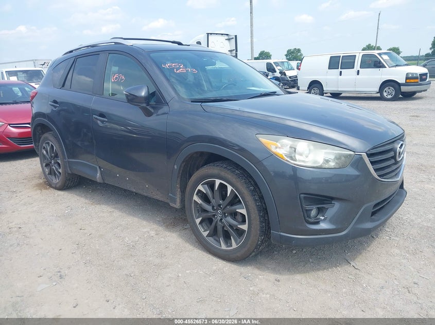 2016 Mazda Cx-5 VIN JM3KE4DY8G0607380 IAAI salvage auction — NORMAL WEAR, Clear (Pennsylvania), sold $3,150 on 2026-07-08 (photo 1)