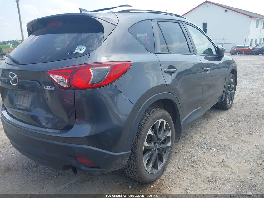 2016 Mazda Cx-5 VIN JM3KE4DY8G0607380 IAAI salvage auction — NORMAL WEAR, Clear (Pennsylvania), sold $3,150 on 2026-07-08 (photo 4)