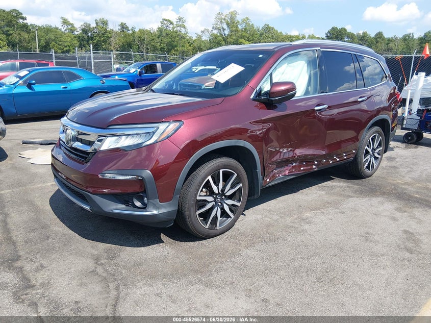 2022 Honda Pilot VIN 5FNYF6H91NB012237 IAAI salvage auction — SIDE, Salvage Title, sold $10,900 on 2026-09-02 (photo 2)