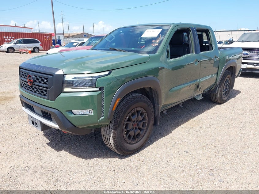 2022 Nissan Navara (frontier) VIN 1N6ED1EJ5NN614809 IAAI salvage auction — LEFT SIDE, Original (Texas), sold $0 on 2026-09-12 (photo 2)