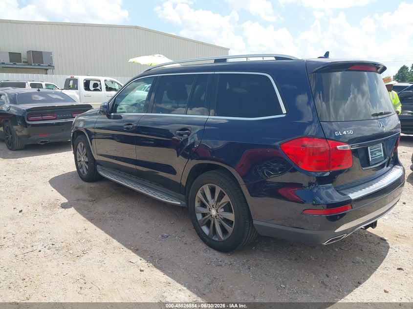 2013 Mercedes-benz Gl-klasse VIN 4JGDF7CEXDA224694 IAAI salvage auction — FRONT END, Clear (Texas), sold $2,400 on 2026-07-09 (photo 3)