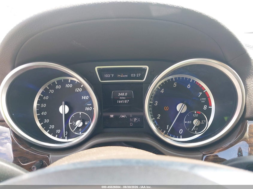 2013 Mercedes-benz Gl-klasse VIN 4JGDF7CEXDA224694 IAAI salvage auction — FRONT END, Clear (Texas), sold $2,400 on 2026-07-09 (photo 7)