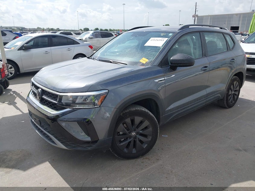 2023 Volkswagen Taos VIN 3VVCX7B28PM331398 IAAI salvage auction — RIGHT SIDE, Original (Texas), sold $7,675 on 2026-09-01 (photo 2)