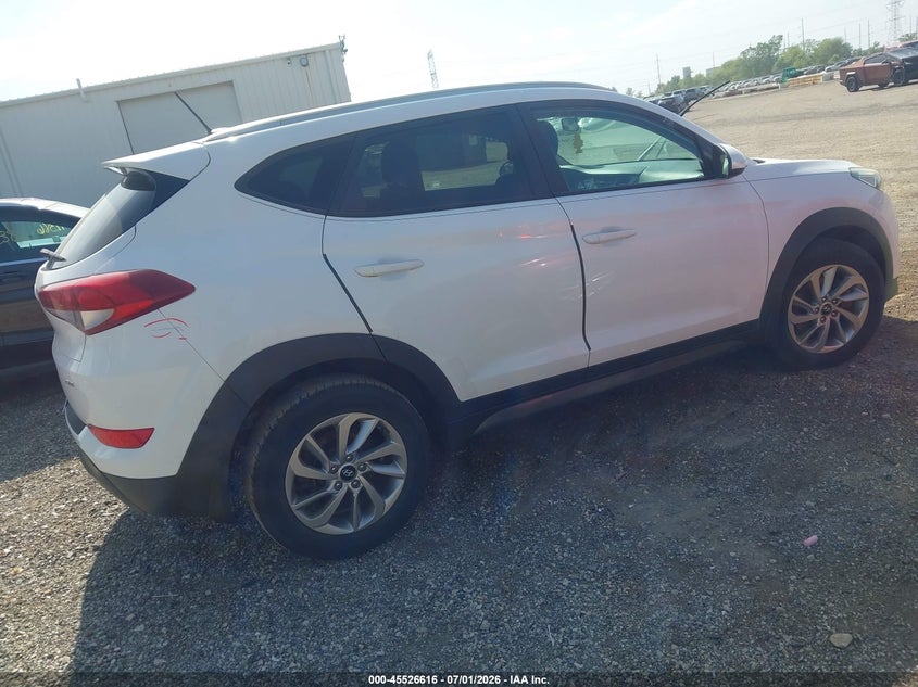 2016 Hyundai Tucson VIN KM8J3CA44GU194917 IAAI salvage auction — HAIL, Salvage (Illinois), sold $2,000 on 2026-08-01 (photo 4)