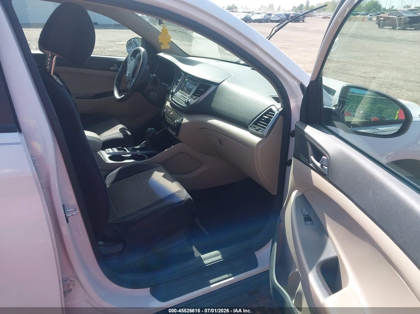 2016 Hyundai Tucson VIN KM8J3CA44GU194917 IAAI salvage auction — HAIL, Salvage (Illinois), sold $2,000 on 2026-08-01 (photo 5)