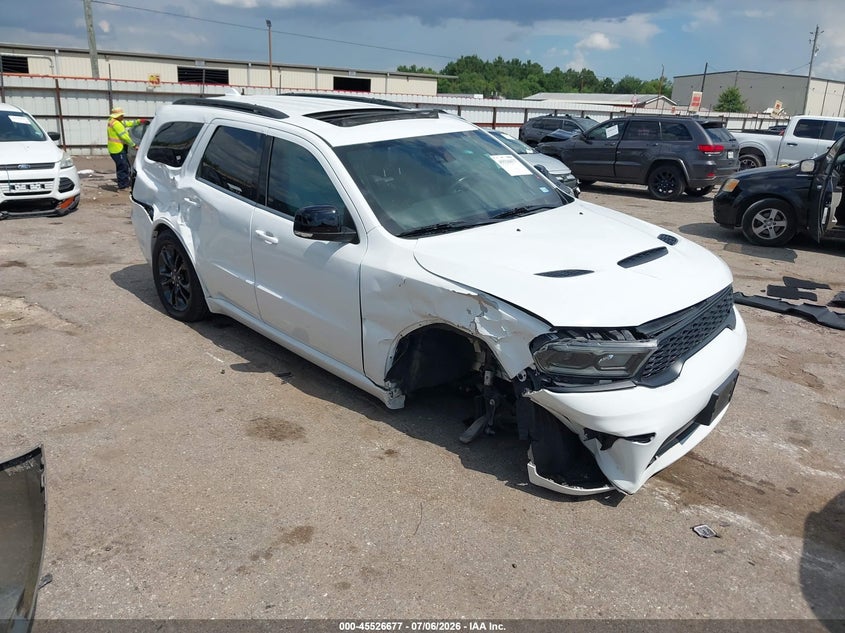 2022 Dodge Durango VIN 1C4RDHDG1NC216401 IAAI salvage auction — FRONT END, Salvage Title, sold $4,350 on 2026-08-23 (photo 1)