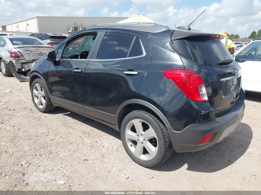 2015 Buick Encore VIN KL4CJASB3FB169919 IAAI salvage auction — RIGHT FRONT, Original (Texas), sold $600 on 2026-07-08 (photo 3)