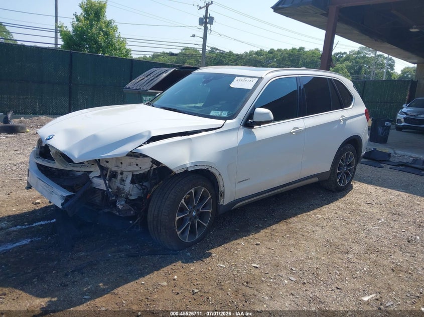 2018 BMW X5 VIN 5UXKR0C59J0Y01273 IAAI salvage auction — FRONT END, Mv-907A (New York), sold $2,525 on 2026-07-28 (photo 2)