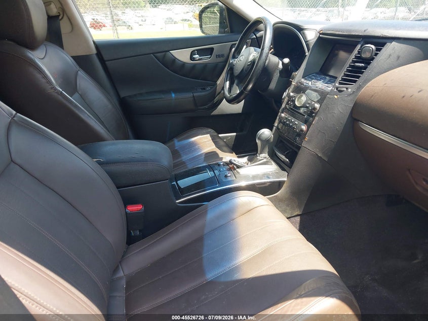 2012 Infiniti Fx VIN JN8AS1MW7CM151521 IAAI salvage auction — FRONT END, Salvage Title, sold $750 on 2026-08-19 (photo 5)