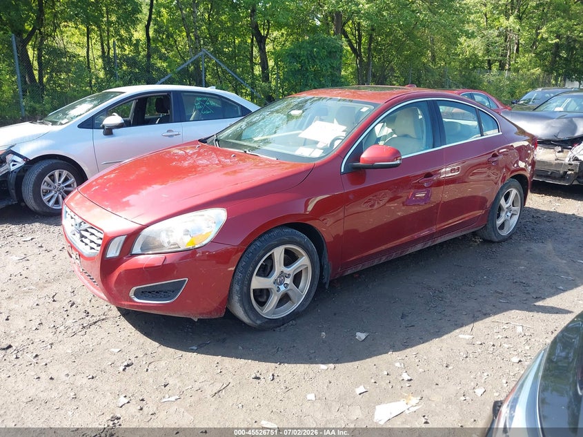 2012 Volvo S60 VIN YV1622FS7C2107851 IAAI salvage auction — NORMAL WEAR, Clear (New York), sold $300 on 2026-07-17 (photo 2)