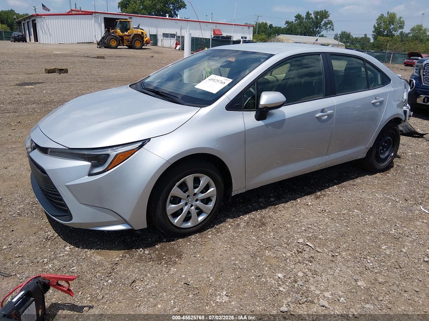 2026 Toyota Corolla VIN JTDBCMFE4T3137634 IAAI salvage auction — REAR END, Salvage Title, sold $6,900 on 2026-07-26 (photo 2)