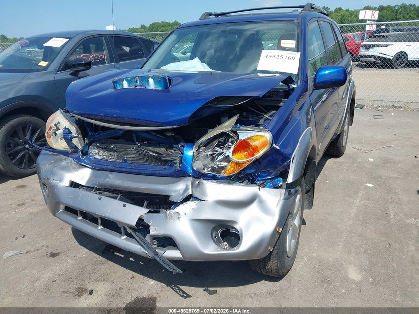 2005 Toyota Rav 4 VIN JTEHD20V656037701 IAAI salvage auction — FRONT END, Salvage (Ohio), sold $675 on 2026-07-19 (photo 6)