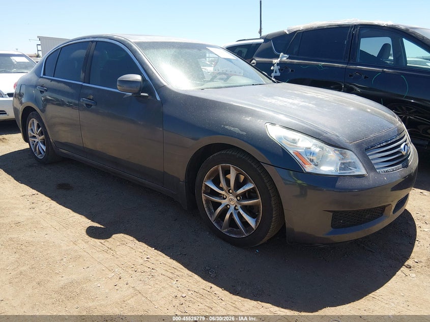 2008 Infiniti G35 VIN JNKBV61E38M217651 IAAI salvage auction — NORMAL WEAR, Clear-Dealer Only (Arizona), sold $850 on 2026-07-28 (photo 1)