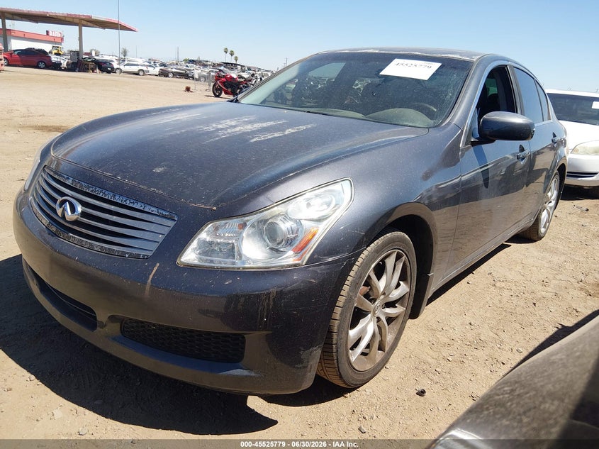 2008 Infiniti G35 VIN JNKBV61E38M217651 IAAI salvage auction — NORMAL WEAR, Clear-Dealer Only (Arizona), sold $850 on 2026-07-28 (photo 2)