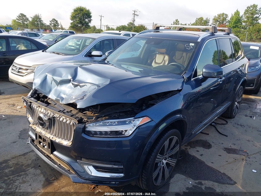 2021 Volvo Xc90 VIN YV4A22PL6M1770520 IAAI salvage auction — FRONT END, Salvage (North Carolina), sold $12,100 on 2026-07-31 (photo 2)