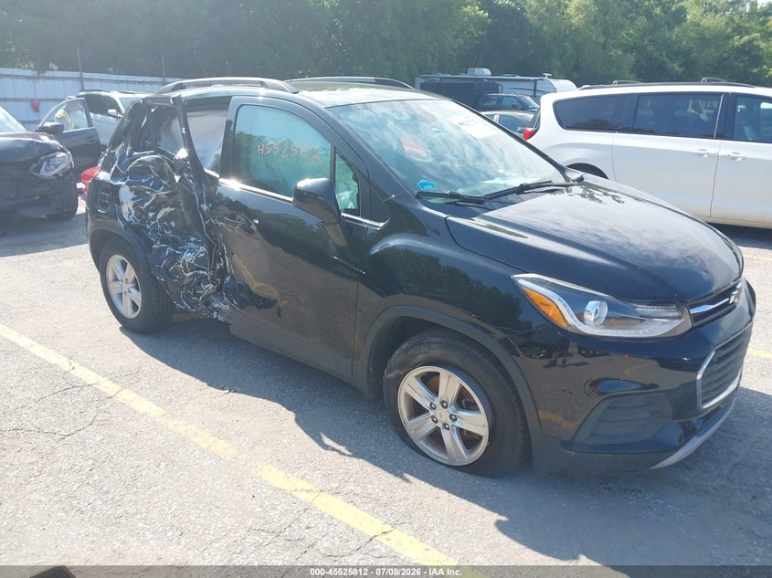 2020 Chevrolet Trax VIN KL7CJLSB4LB070083 IAAI salvage auction — RIGHT REAR, Salvage Title, sold $2,200 on 2026-07-30 (photo 1)