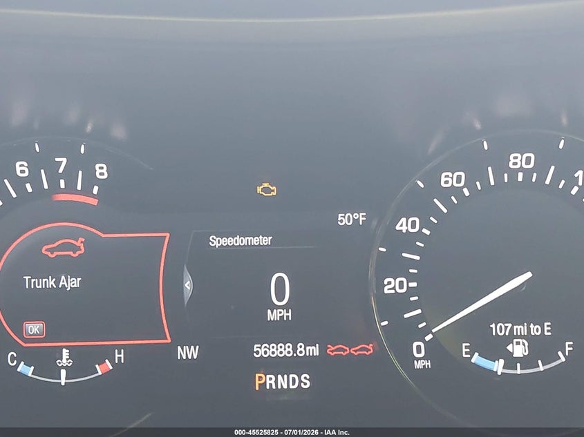 2019 Lincoln Mkz VIN 3LN6L5A91KR629499 IAAI salvage auction — REAR END, Salvage Title, sold $2,650 on 2026-07-18 (photo 7)