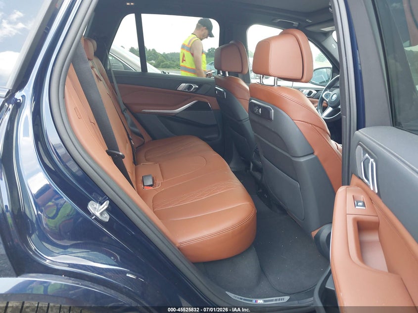 2025 BMW X5 VIN 5UX43EU09S9W80431 IAAI salvage auction — FRONT END, Rebuildable (Florida), sold $51,000 on 2026-07-20 (photo 8)