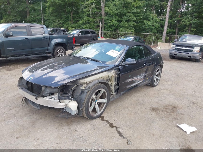 2010 BMW 6er VIN WBAEB5C51AC224914 IAAI salvage auction — FRONT & REAR, Salvage - Greater Than 75% (Maryland), sold $1,000 on 2026-07-29 (photo 2)