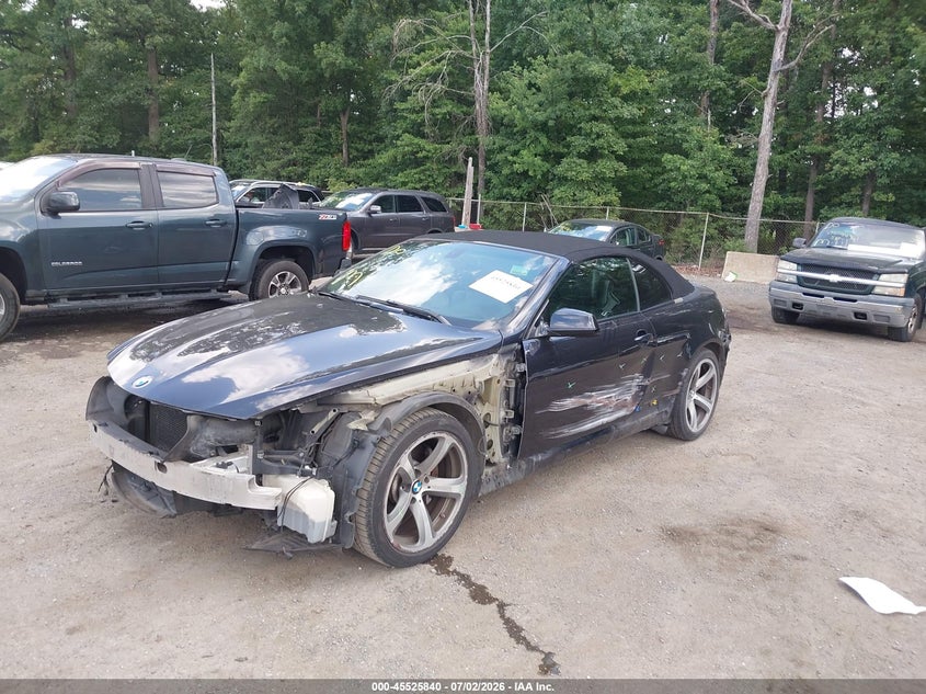 2010 BMW 6er VIN WBAEB5C51AC224914 IAAI salvage auction — FRONT & REAR, Salvage - Greater Than 75% (Maryland), sold $1,000 on 2026-07-29 (photo 6)