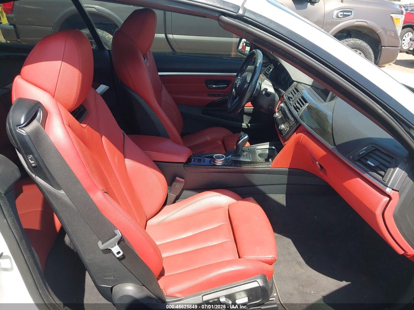 2016 BMW 4er VIN WBA3V7C50G5A28506 IAAI salvage auction — FRONT & REAR, Wait Title, sold $3,300 on 2026-08-16 (photo 5)
