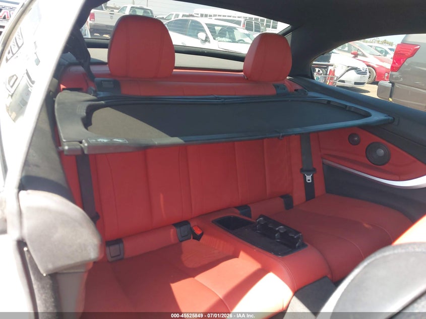 2016 BMW 4er VIN WBA3V7C50G5A28506 IAAI salvage auction — FRONT & REAR, Wait Title, sold $3,300 on 2026-08-16 (photo 8)