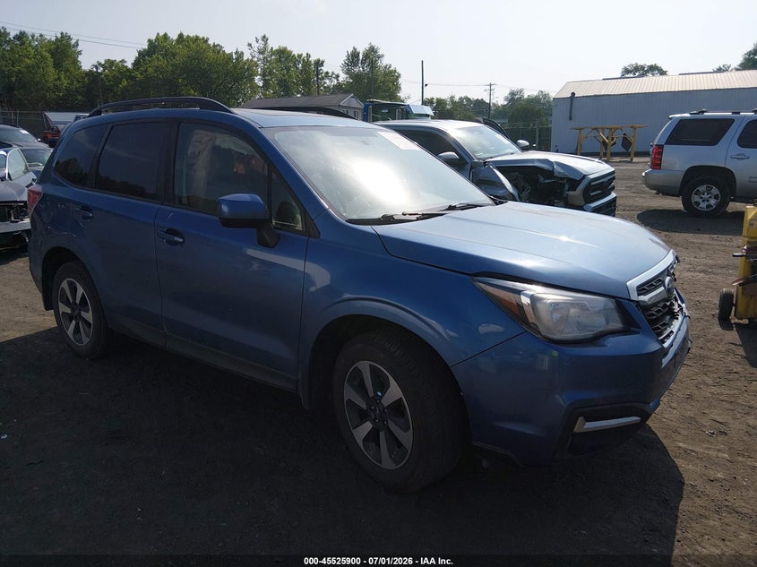 2018 Subaru Forester VIN JF2SJAGC9JH501128 IAAI salvage auction — LEFT FRONT, Salvage (Pennsylvania), sold $375 on 2026-07-28 (photo 1)