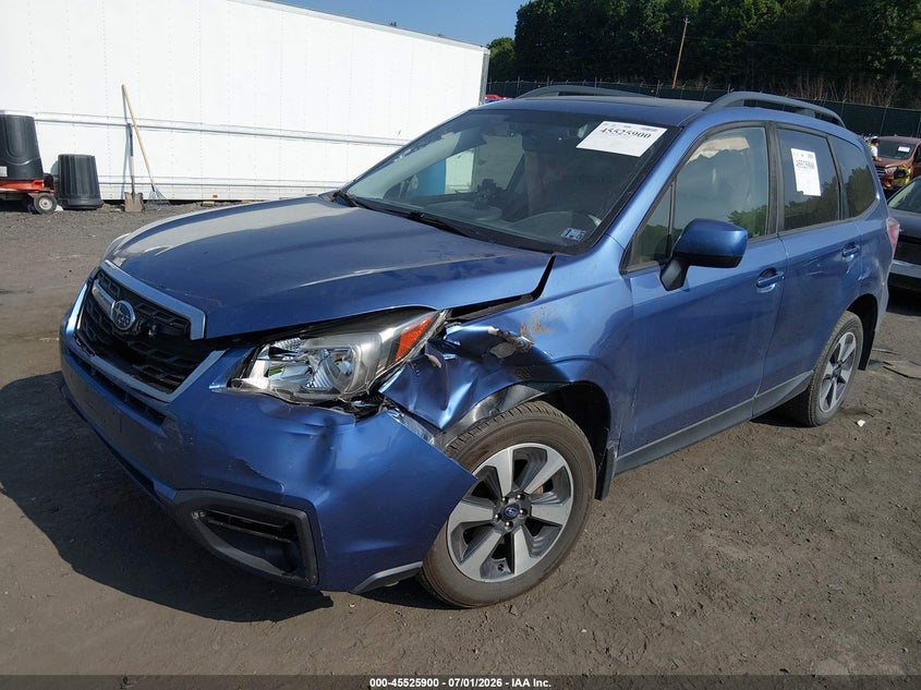 2018 Subaru Forester VIN JF2SJAGC9JH501128 IAAI salvage auction — LEFT FRONT, Salvage (Pennsylvania), sold $375 on 2026-07-28 (photo 2)