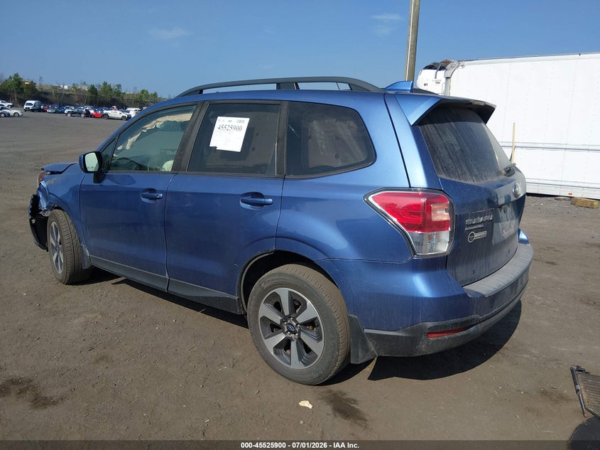 2018 Subaru Forester VIN JF2SJAGC9JH501128 IAAI salvage auction — LEFT FRONT, Salvage (Pennsylvania), sold $375 on 2026-07-28 (photo 3)