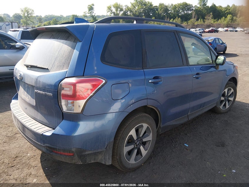 2018 Subaru Forester VIN JF2SJAGC9JH501128 IAAI salvage auction — LEFT FRONT, Salvage (Pennsylvania), sold $375 on 2026-07-28 (photo 4)