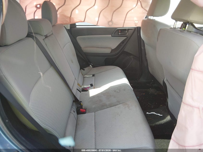 2018 Subaru Forester VIN JF2SJAGC9JH501128 IAAI salvage auction — LEFT FRONT, Salvage (Pennsylvania), sold $375 on 2026-07-28 (photo 8)