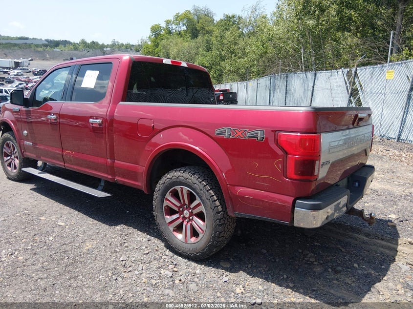 2018 Ford F-150 VIN 1FTFW1E10JFE70432 IAAI salvage auction — FRONT END, Salvage (Pennsylvania), sold $7,800 on 2026-07-10 (photo 3)