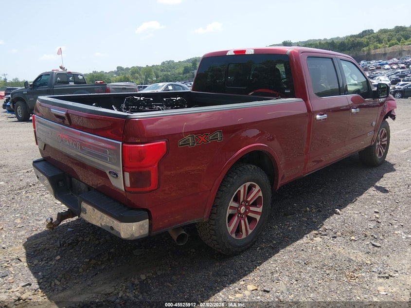 2018 Ford F-150 VIN 1FTFW1E10JFE70432 IAAI salvage auction — FRONT END, Salvage (Pennsylvania), sold $7,800 on 2026-07-10 (photo 4)