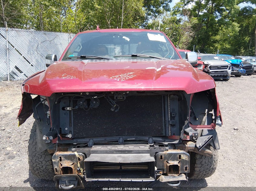 2018 Ford F-150 VIN 1FTFW1E10JFE70432 IAAI salvage auction — FRONT END, Salvage (Pennsylvania), sold $7,800 on 2026-07-10 (photo 6)