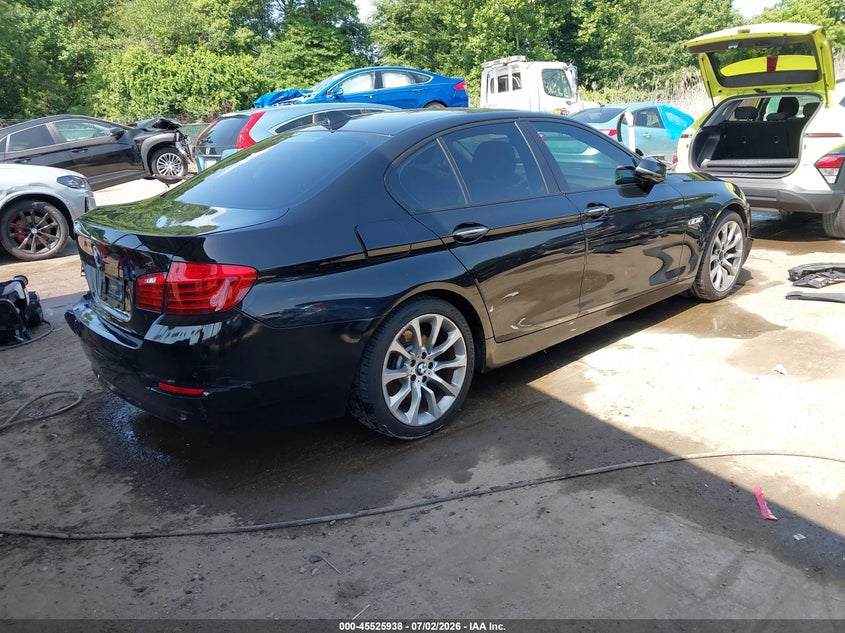 2016 BMW 5er VIN WBA5A7C55GG146816 IAAI salvage auction — REAR END, Salvage - Greater Than 75% (Maryland), sold $3,400 on 2026-08-06 (photo 4)