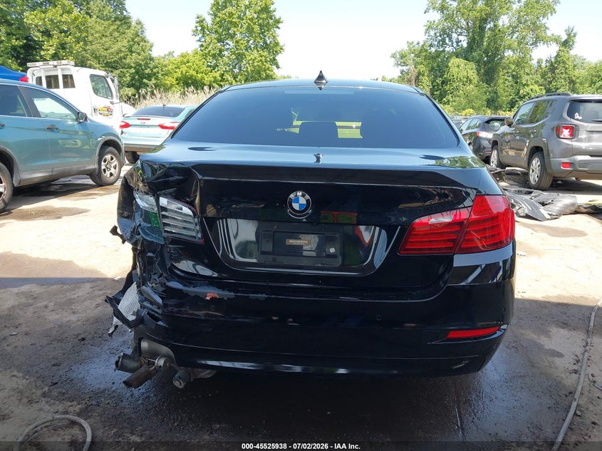 2016 BMW 5er VIN WBA5A7C55GG146816 IAAI salvage auction — REAR END, Salvage - Greater Than 75% (Maryland), sold $3,400 on 2026-08-06 (photo 6)