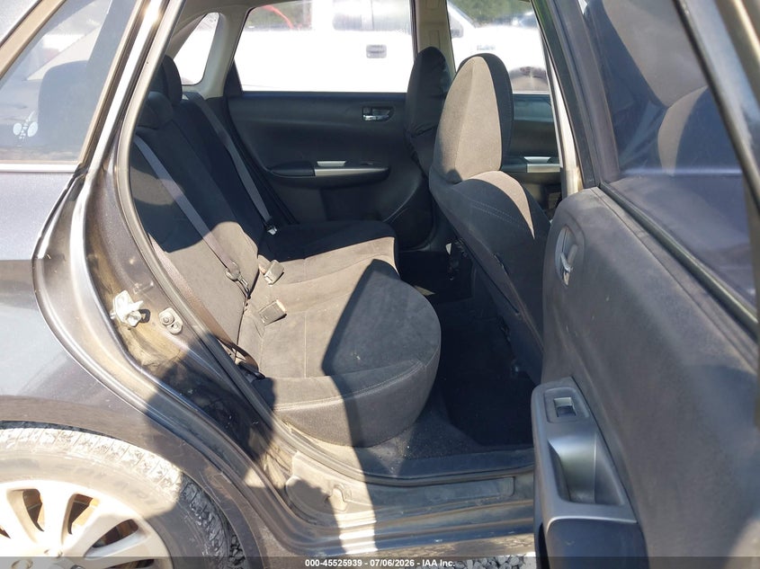 2010 Subaru Impreza VIN JF1GE6B63AG507607 IAAI salvage auction — NORMAL WEAR, Clear (Alabama), sold $225 on 2026-07-30 (photo 8)