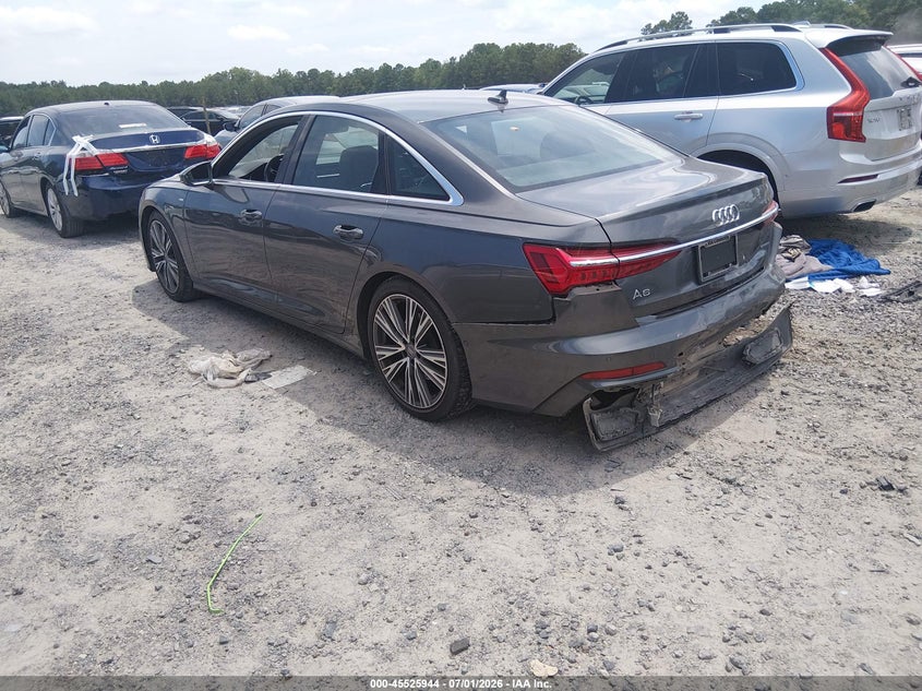 2019 Audi A6 VIN WAUL2AF29KN097885 IAAI salvage auction — REAR END, Wait Title, sold $12,400 on 2026-09-03 (photo 3)